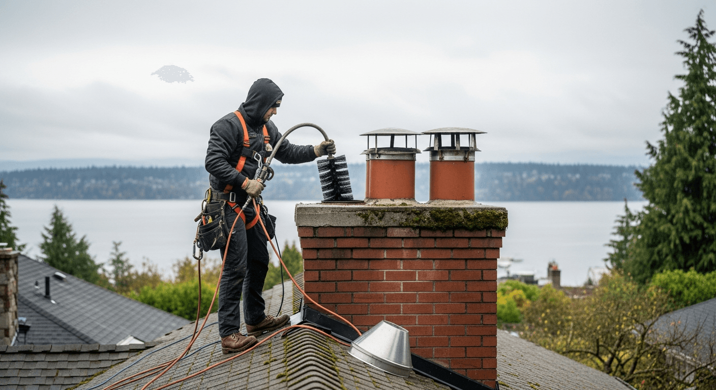 How Often Should a Chimney Be Cleaned? (Kirkland, WA)
