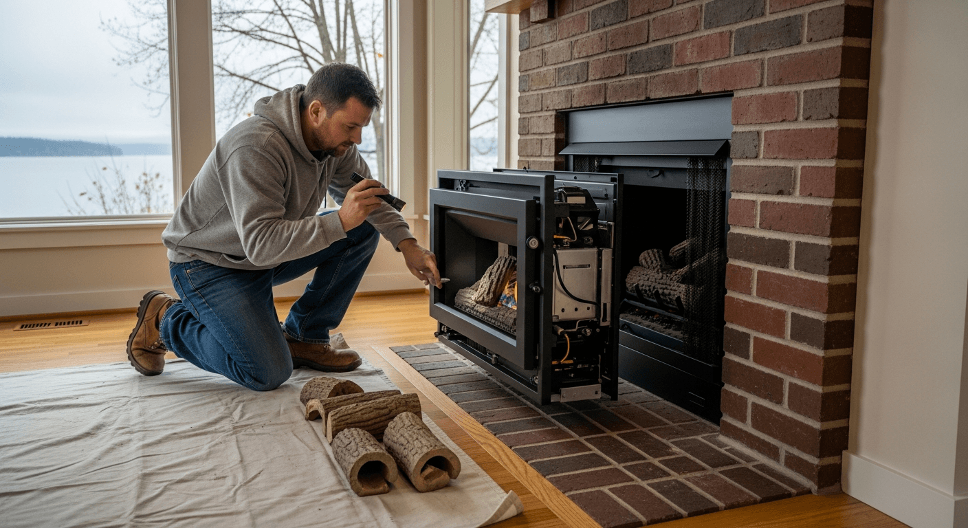Gas Fireplace Not Working? What Kirkland Homeowners Need to Know About Gas Insert Servicing